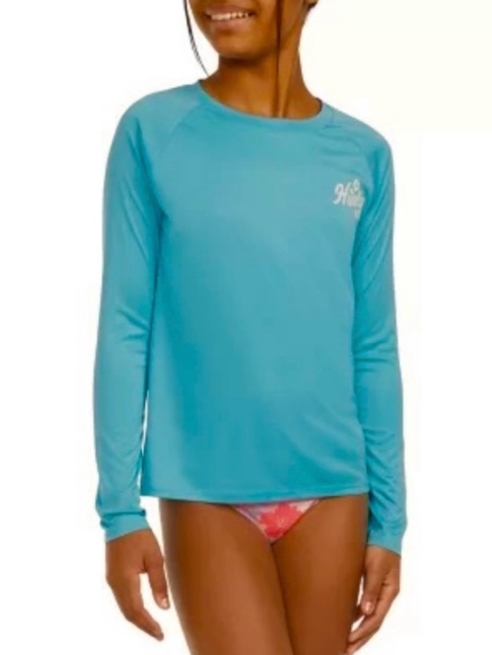 NWT Hurley Kids Swim Rash Guard - Blue